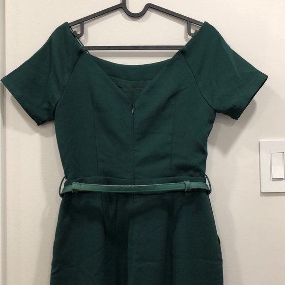 Frnch Green Jumpsuit - Picture 6 of 8